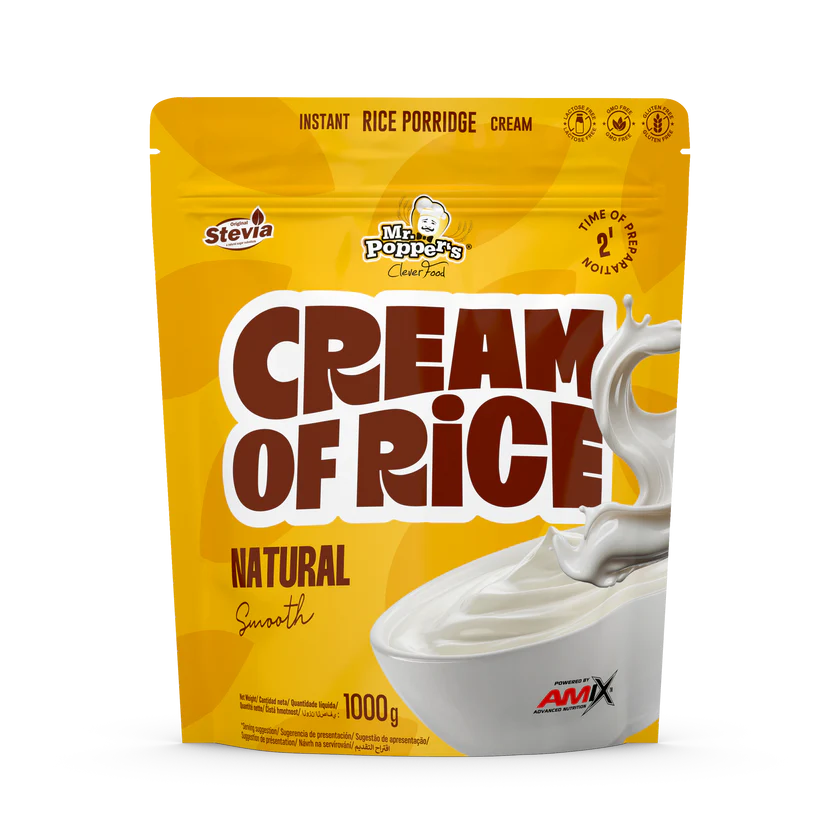 CREMA DE ARROZ NATURAL MR POPPERS