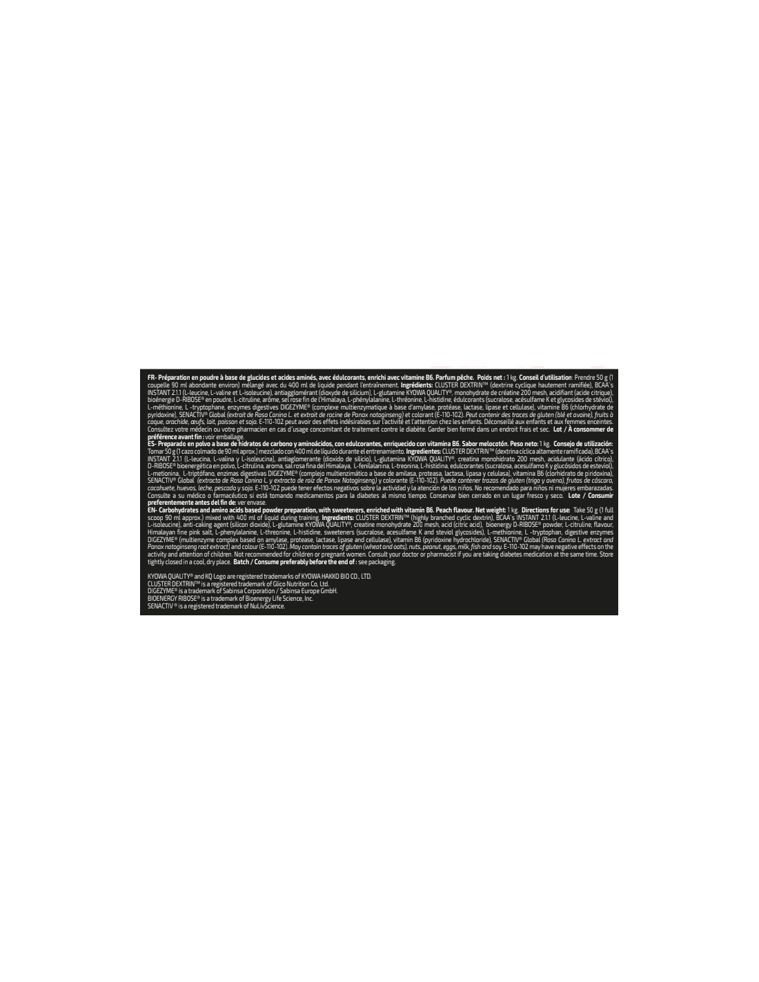 INTRAWORK PLASMA MELOCOTÓN IO.GENIX