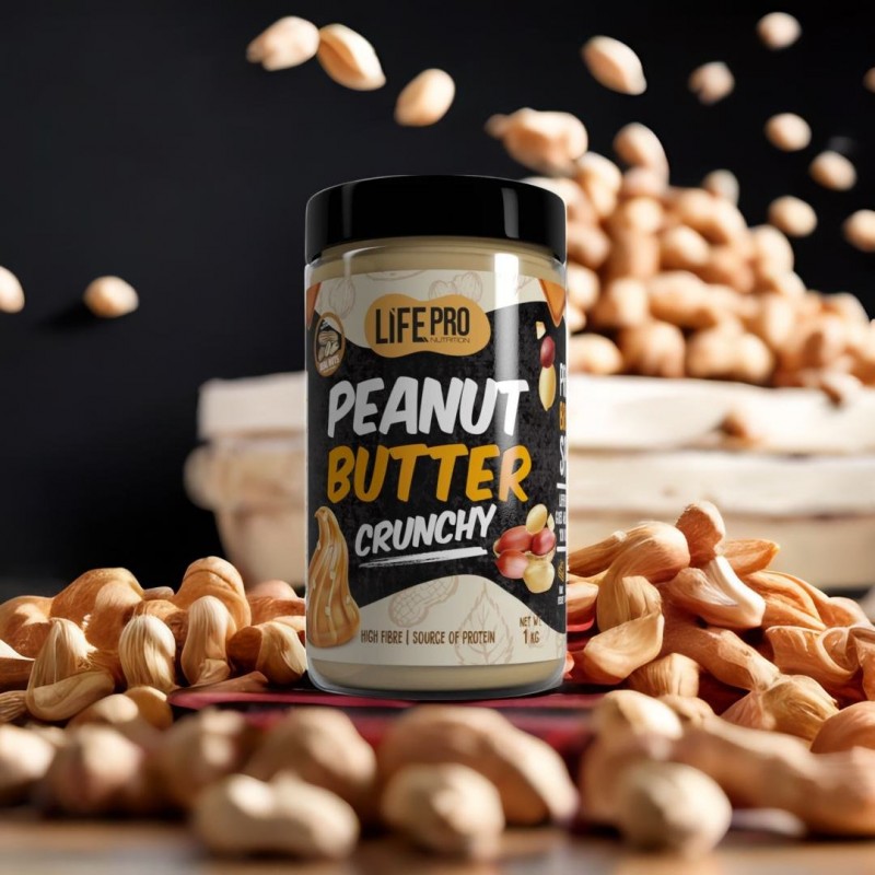 PEANUT BUTTER CRUNCHY 1KG LIFE PRO