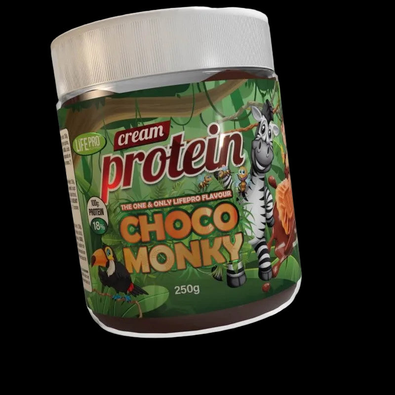 PROTEIN CREAM CHOCO MONKY 250G LIFE PRO