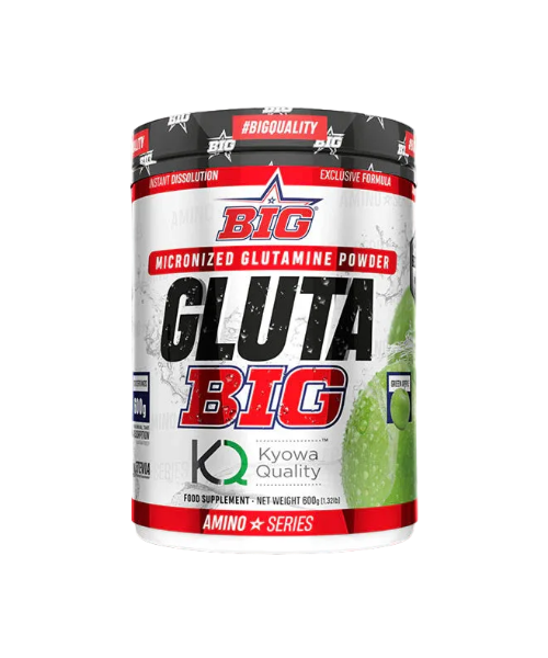 GLUTAMINA GREEN APPLE 600GR BIG