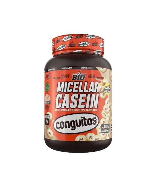 CASEINA CONGUITOS BLANCOS PEANUT BUTTER 1KG BIG
