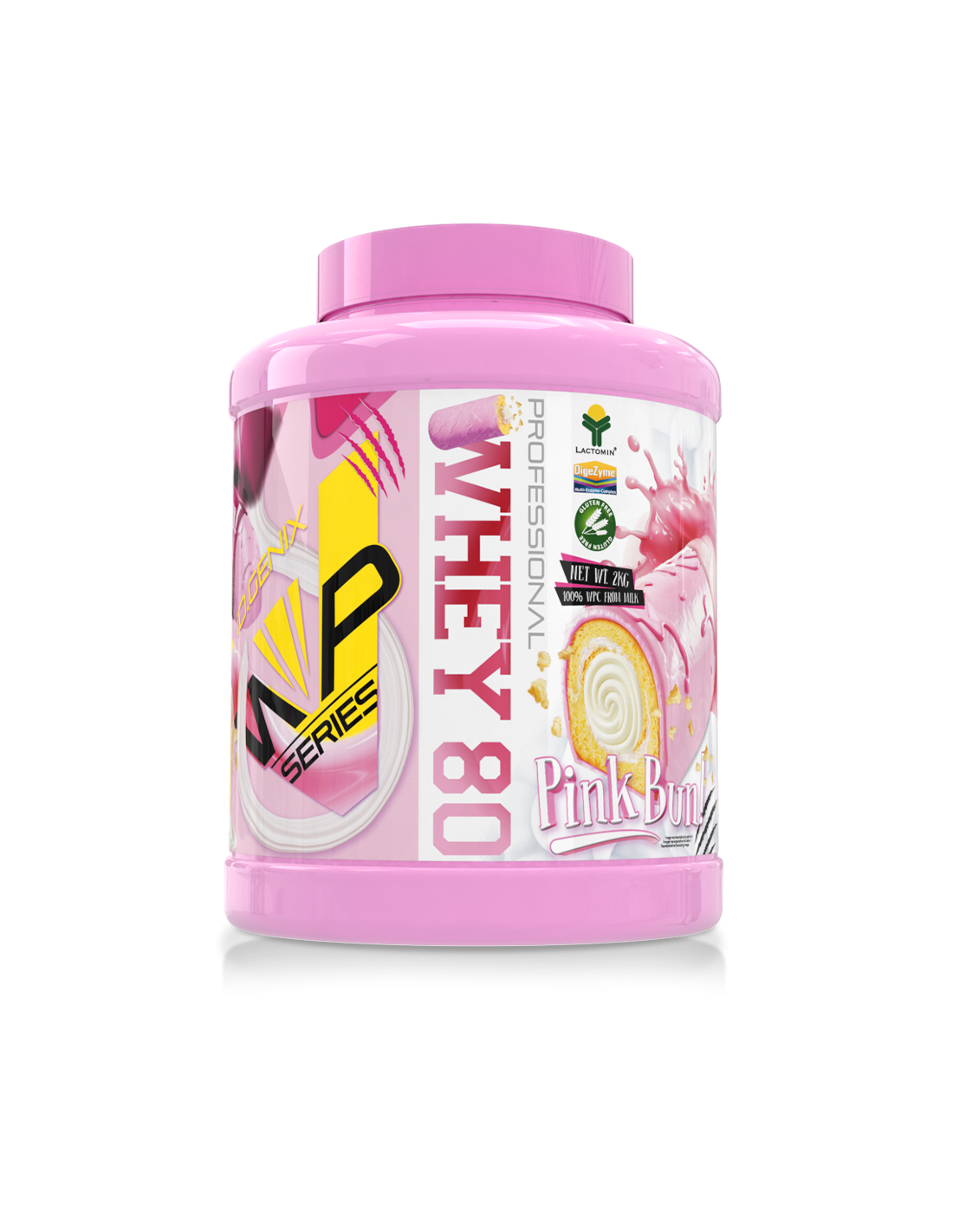 WHEY PINK BUN IO.GENIX