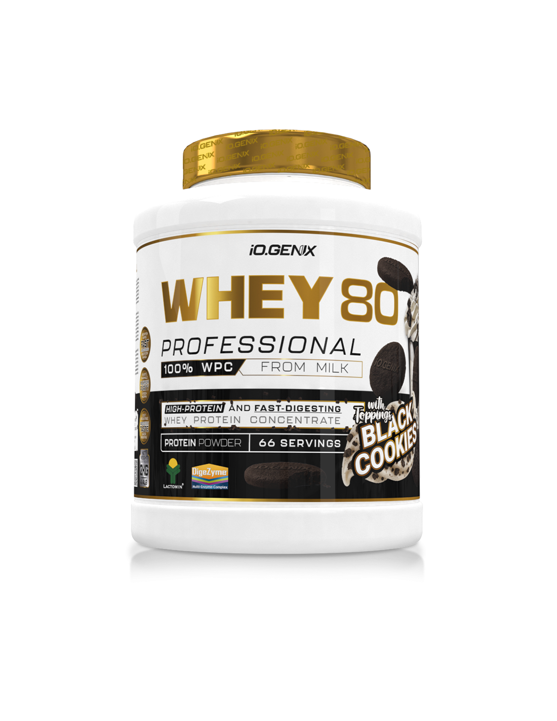 WHEY BLACK COOKIES IO.GENIX