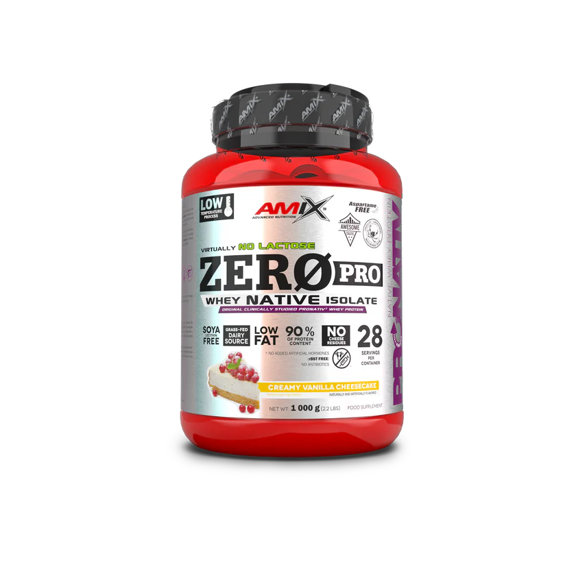 ZEROPRO PROTEIN VAINILLA-TARTA DE QUESO 1KG AMIX