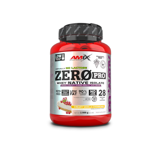 ZEROPRO PROTEIN VAINILLA-TARTA DE QUESO 1KG AMIX