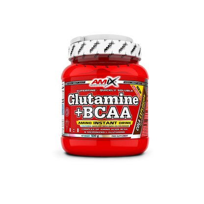 GLUTAMINA + BCAA 530GR AMIX