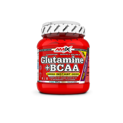 GLUTAMINA + BCAA 530GR AMIX