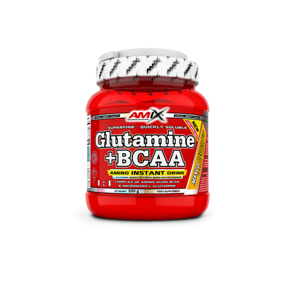 GLUTAMINA + BCAA 530GR AMIX