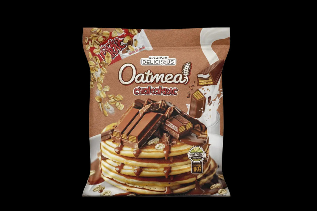 HARINA DE AVENA CHOKOKRAC 1KG IO.GENIX