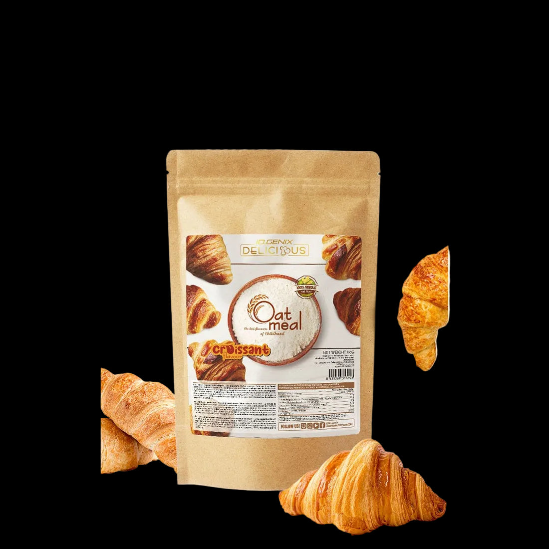HARINA DE AVENA CROISSANT 1KG IO.GENIX