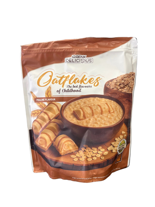 COPOS DE AVENA PRALINÉ 1KG IO.GENIX