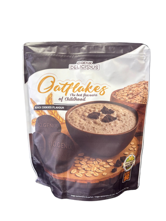 COPOS DE AVENA BLACK COOKIES 1KG IO.GENIX