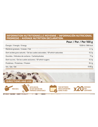 CREMA DE ARROZ BLACK COOKIES 1KG IO.GENIX