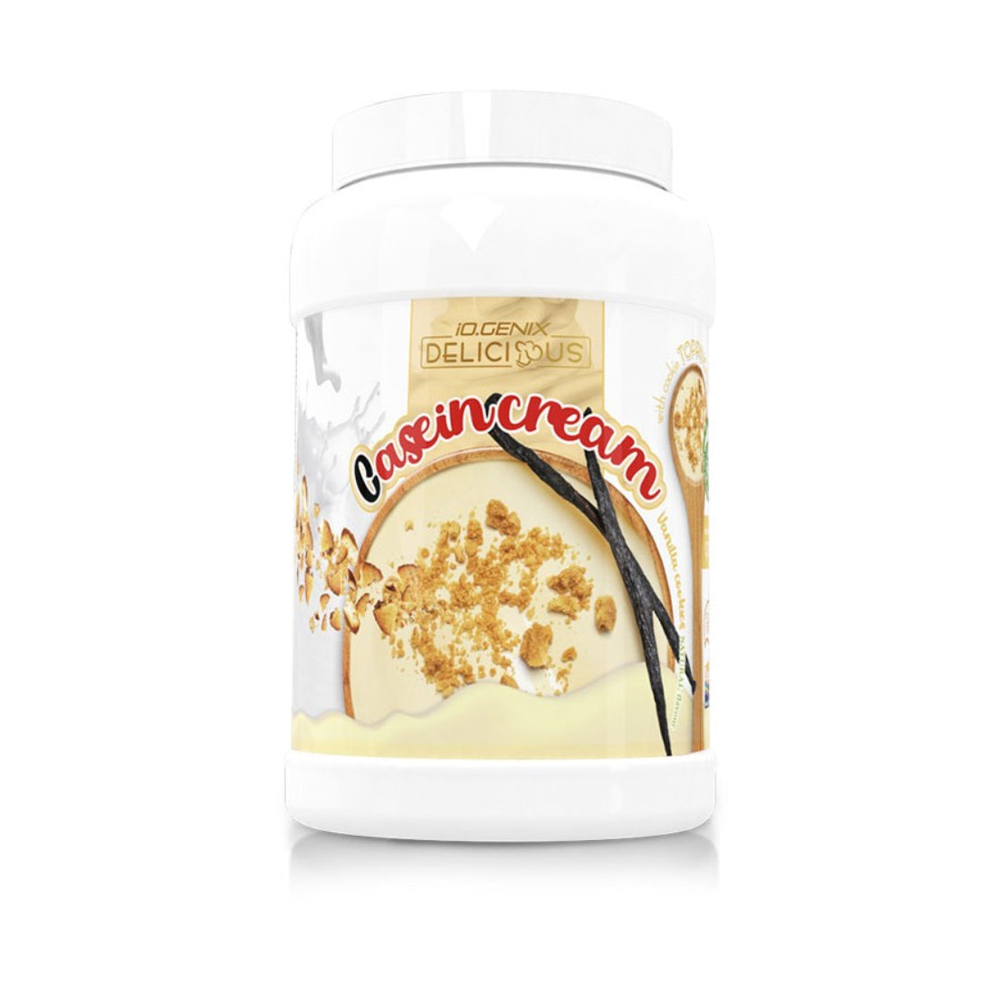 CASEINA VAINILLA COOKIES 900GR IO.GENIX