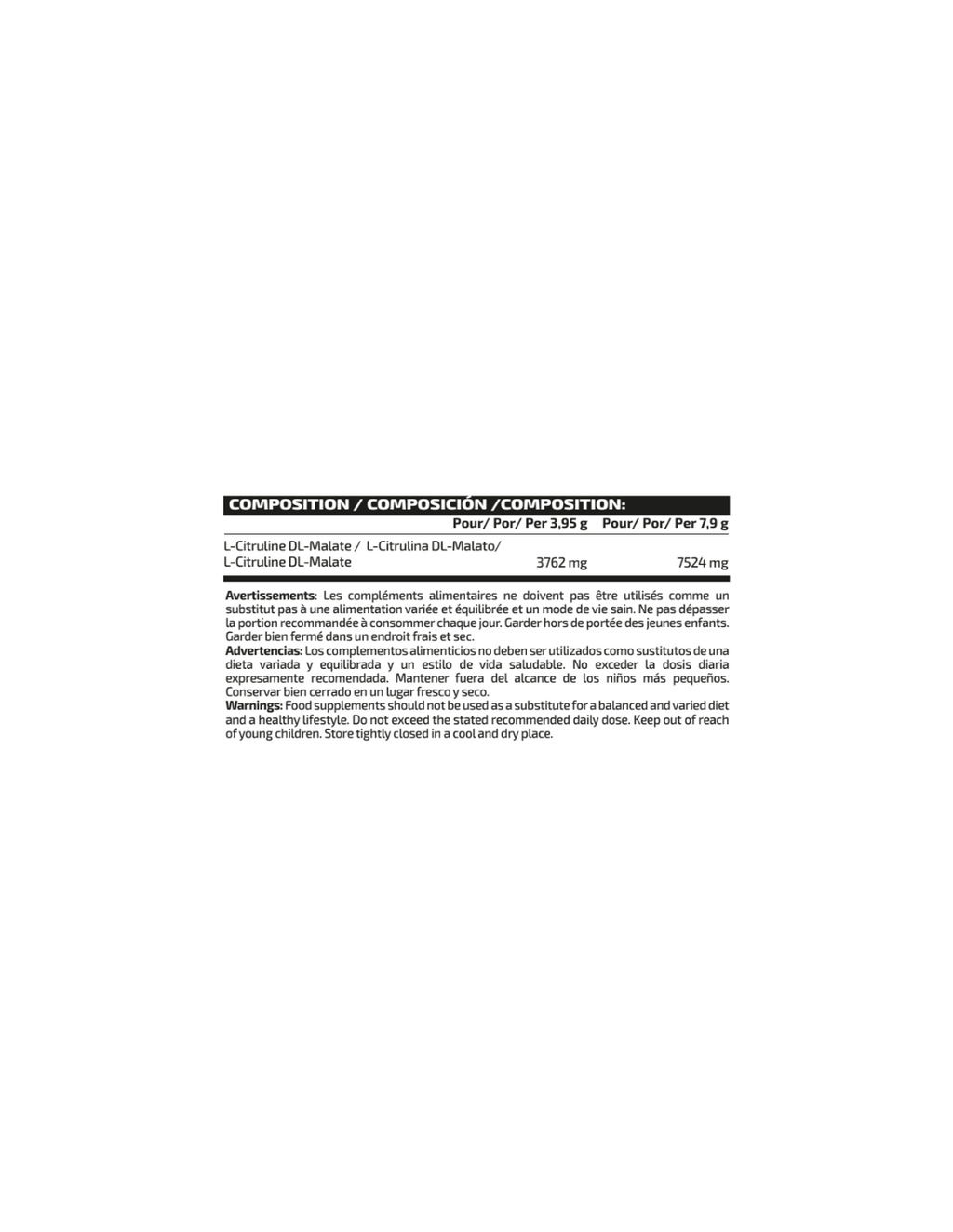 CITRULLINE MALATE SANDIA IO.GENIX