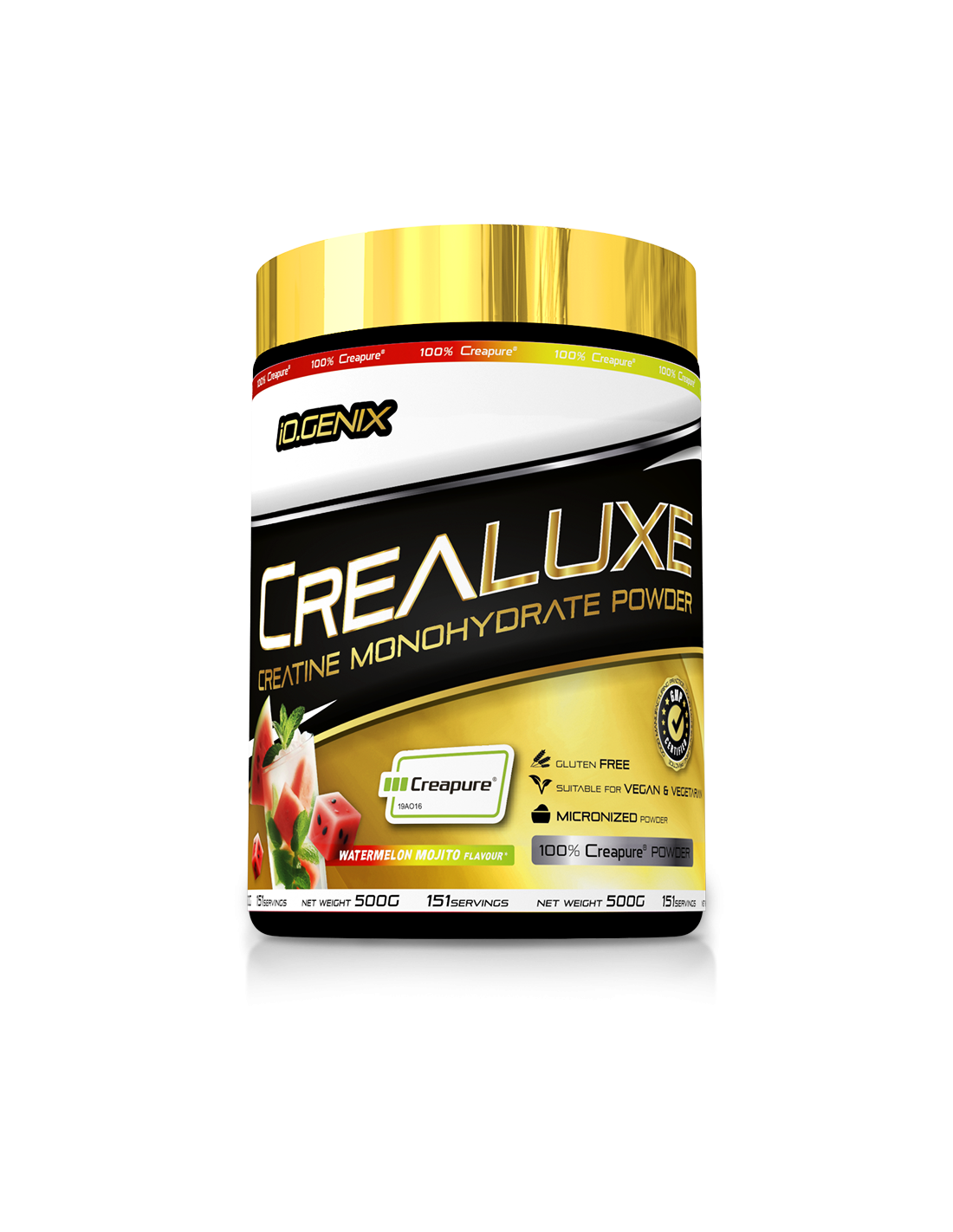 CREATINA WATERMELON MOJITO 500GR IO.GENIX