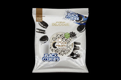CREMA DE ARROZ BLACK COOKIES 1KG IO.GENIX