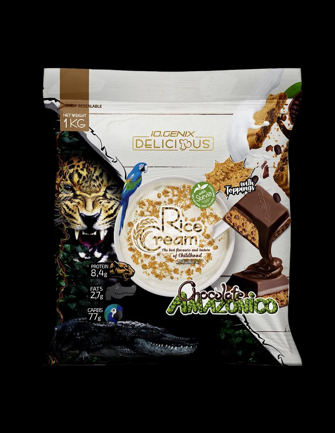 CREMA DE ARROZ CHOCOLATE AMAZONICO IO.GENIX