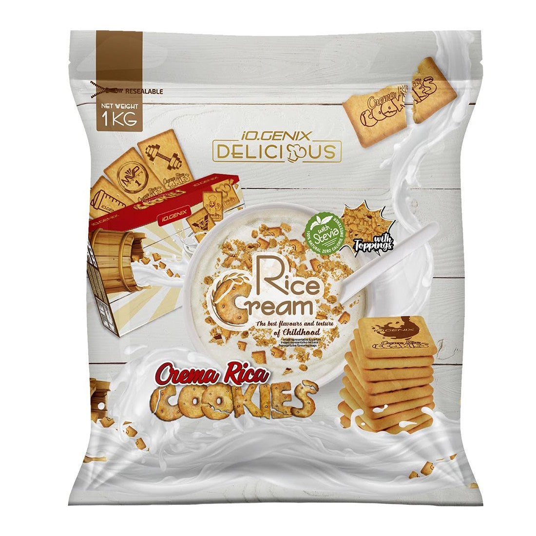 CREMA DE ARROZ CREMA RICA IO.GENIX