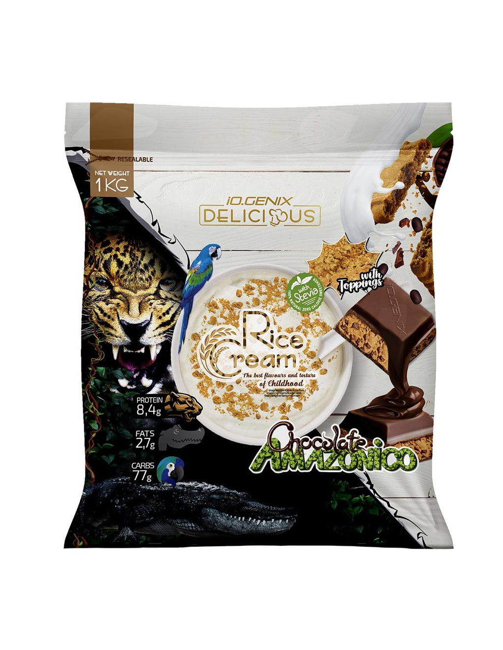 CREMA DE ARROZ CHOCOLATE AMAZONICO IO.GENIX