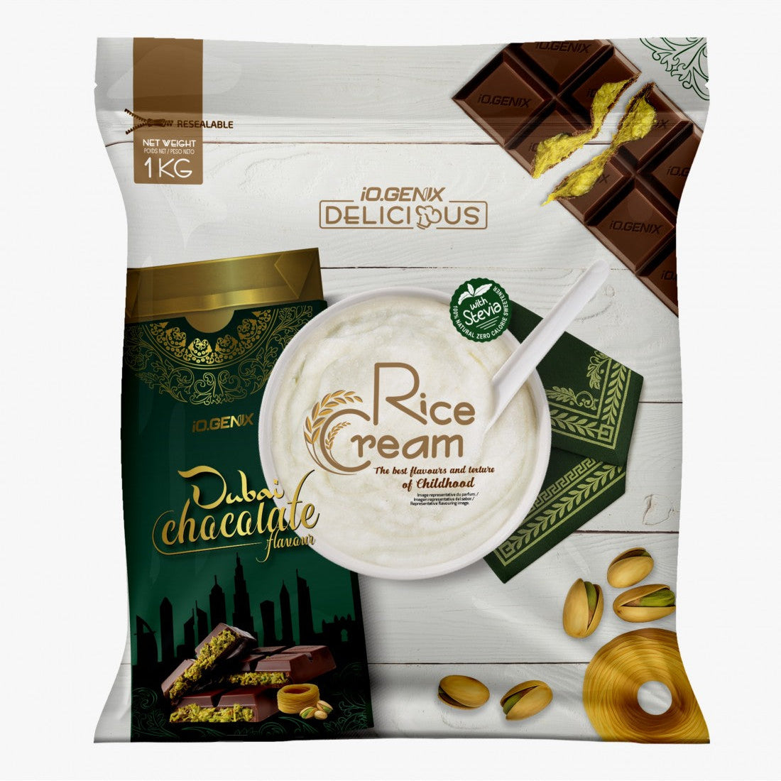 CREMA DE ARROZ DUBAI IO.GENIX