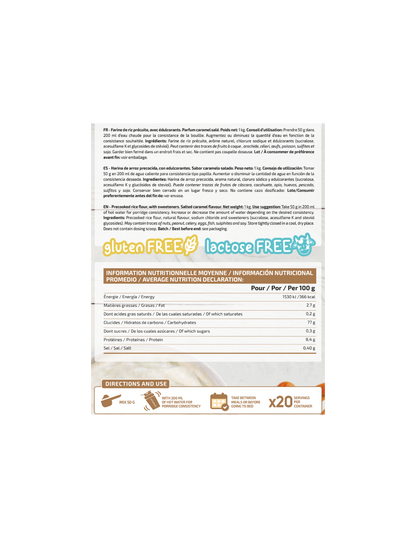 CREMA DE ARROZ CARAMELO SALADO 1KG IO.GENIX