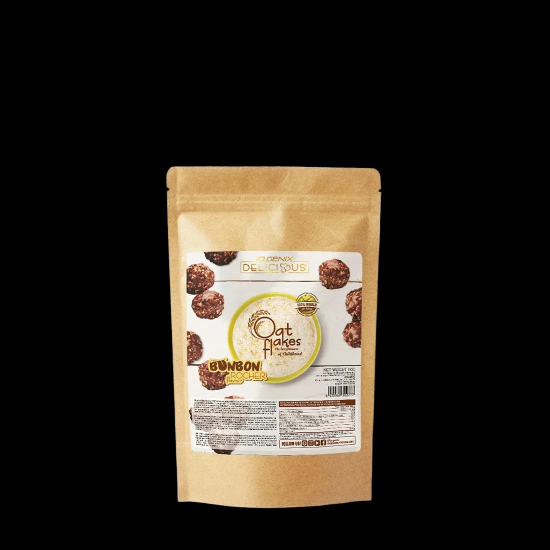 COPOS DE AVENA BOMBÓN ROCHER 1KG IO.GENIX