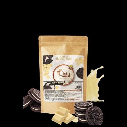 HARINA DE AVENA BLACK COOKIES & WHITE CHOCO 1KG IO.GENIX