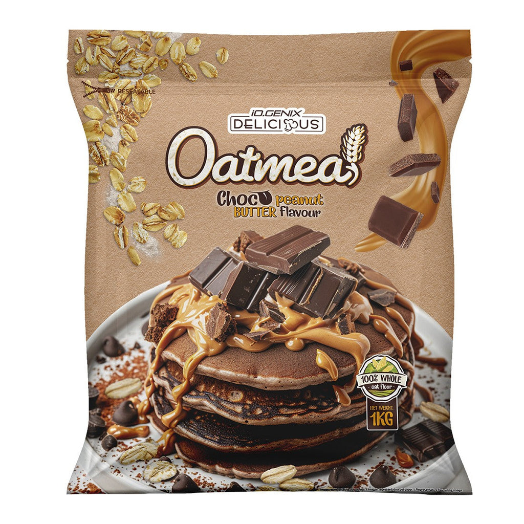 HARINA DE AVENA CHOCO PEANUT BUTTER 1KG IO.GENIX