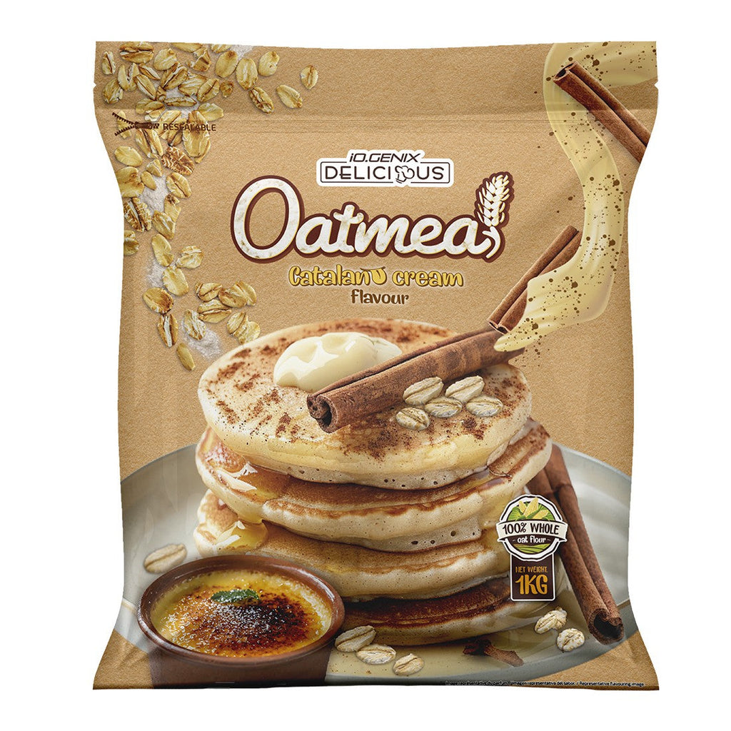 HARINA DE AVENA CREMA CATALANA IO.GENIX