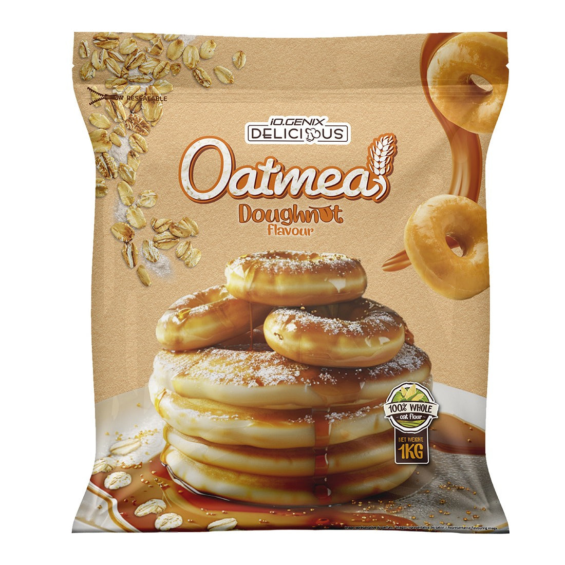 HARINA DE AVENA DONUT IO.GENIX