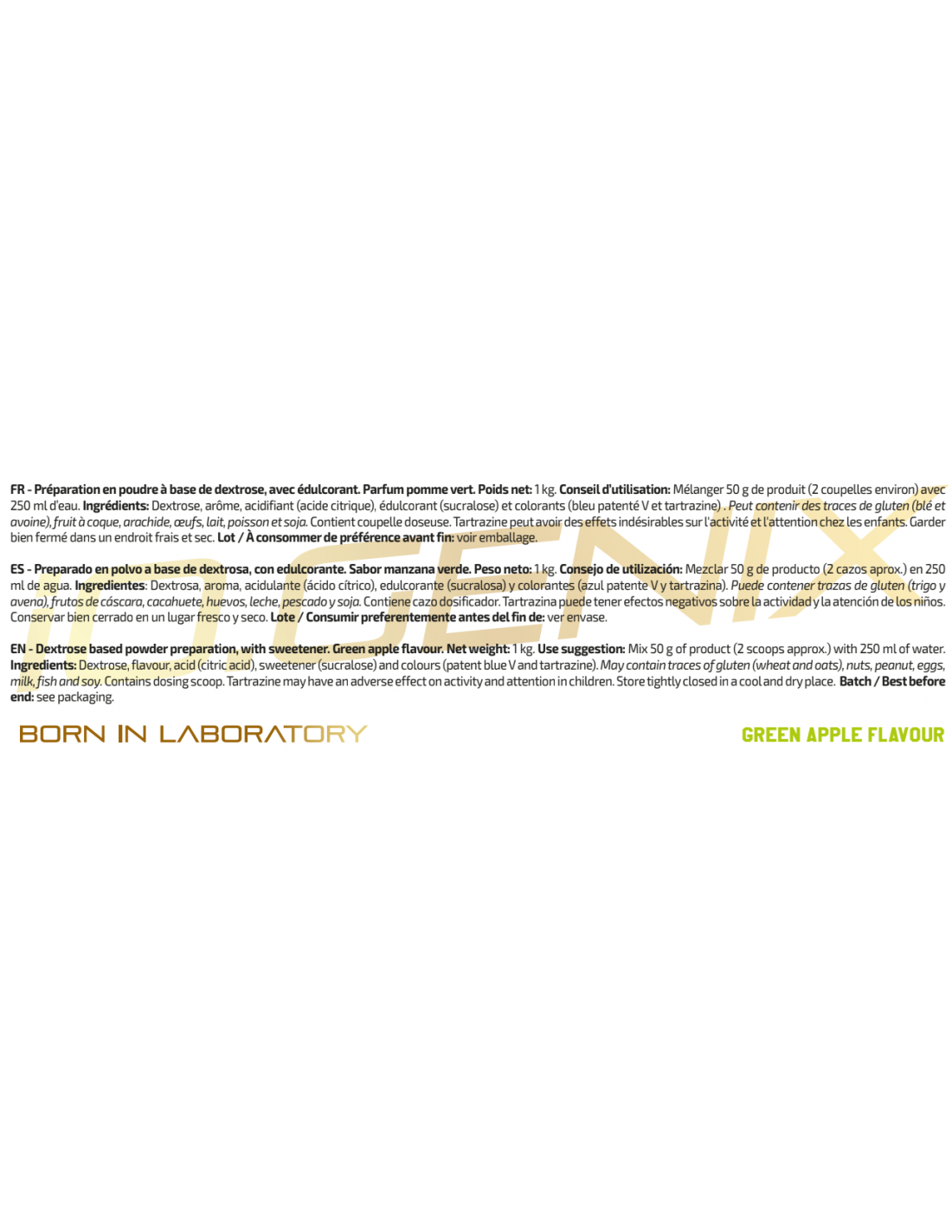 DEXTROSA MANZANA IO.GENIX