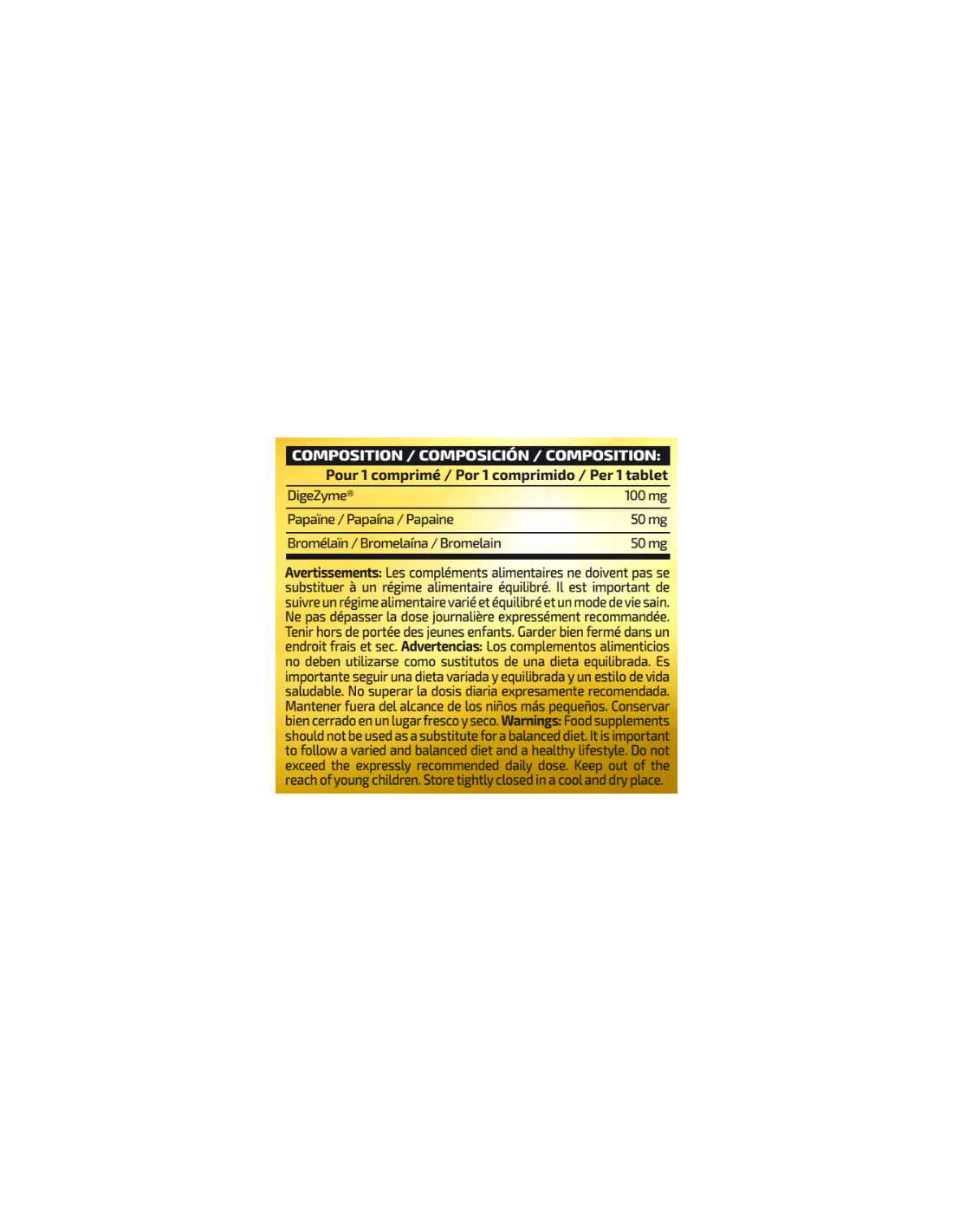 DIGESTIVE ENZYMES IO.GENIX 60 CAPSULAS