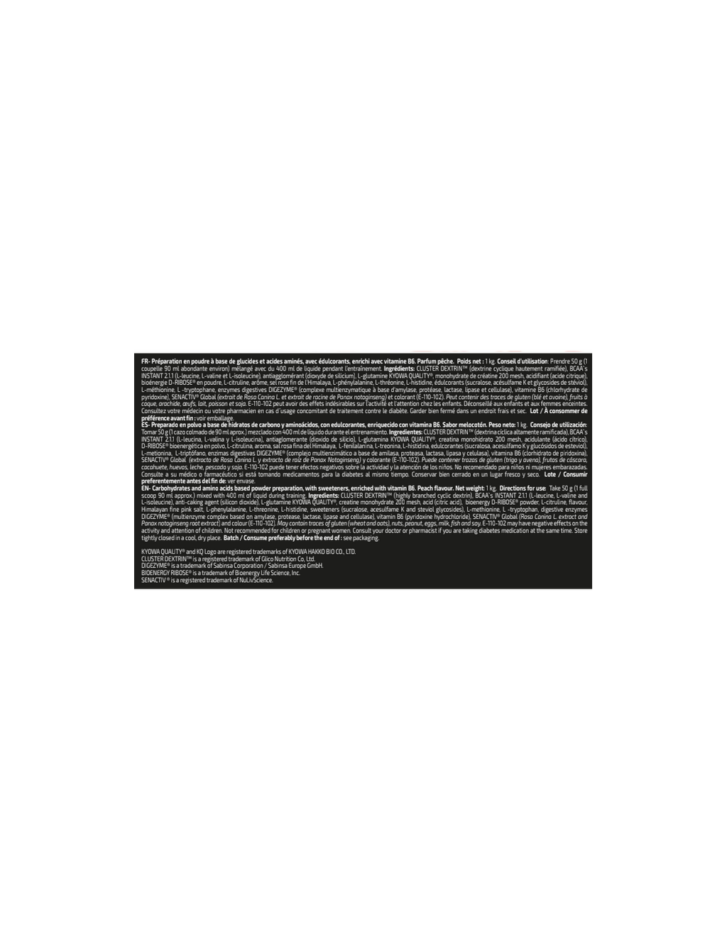 INTRAWORK PLASMA MELOCOTÓN IO.GENIX