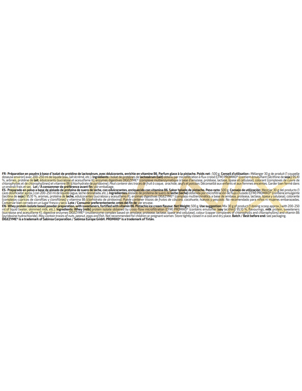 ISO PISTACHO ICE CREAM IO.GENIX