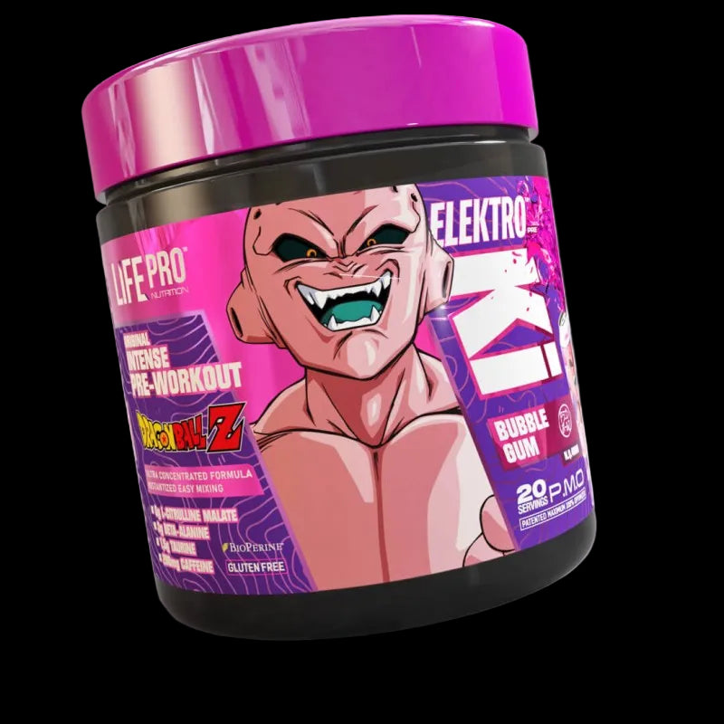PREENTRENO KI GOKU CON CAFEINA BUBBLE GUM LIFE PRO