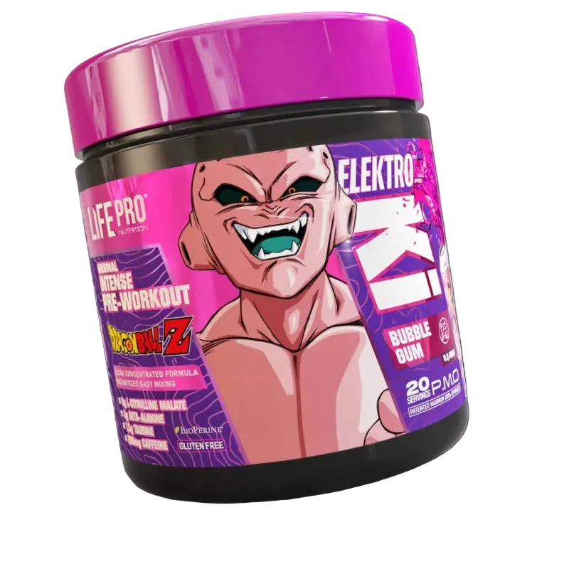 PREENTRENO KI GOKU CON CAFEINA BUBBLE GUM LIFE PRO