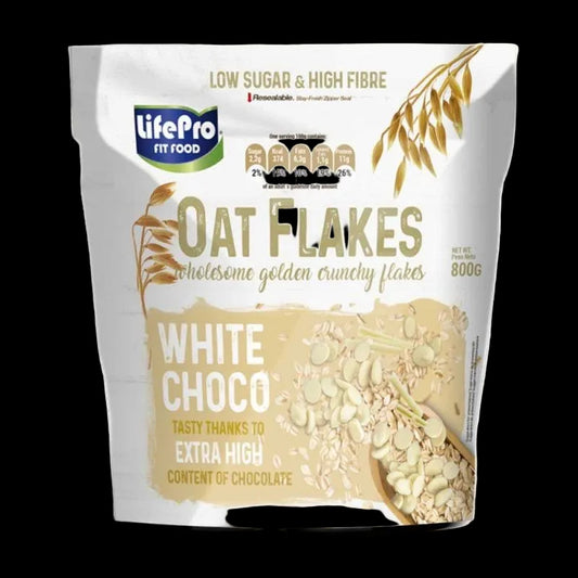 COPOS DE AVENA CHOCOLATE BLANCO LIFE PRO