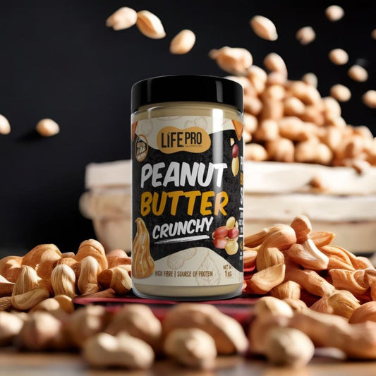 PEANUT BUTTER CRUNCHY 1KG LIFE PRO