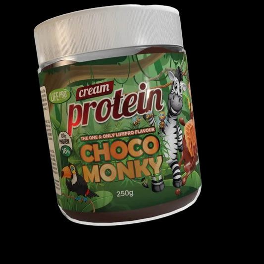 PROTEIN CREAM CHOCO MONKY 250G LIFE PRO