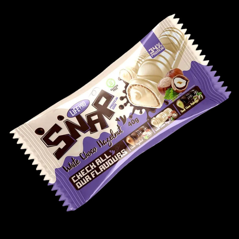 BARRITA SNAP CHOCOLATE BLANCO 40G LIFE PRO