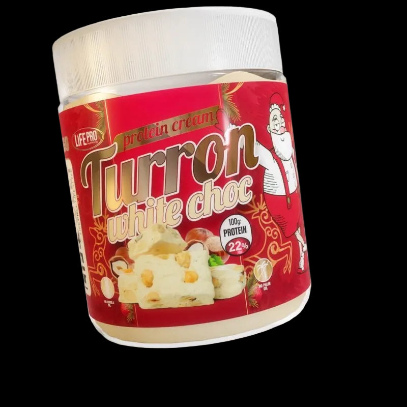 PROTEIN CREAM TURRON CRUNCHY CHOCOLATE BLANCO LIFE PRO