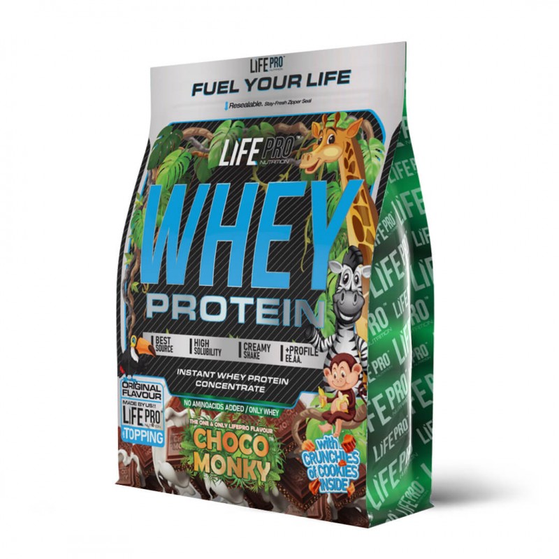 WHEY CHOCO MONKY BAG EDITION LIFE PRO