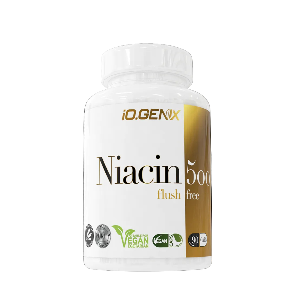 NIACIN 500 IO.GENIX 90 CAPSULAS