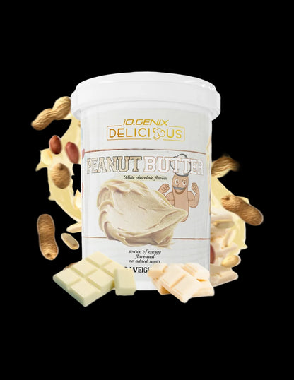 PEANUT BUTTER CHOCOLATE BLANCO 350GR IO.GENIX