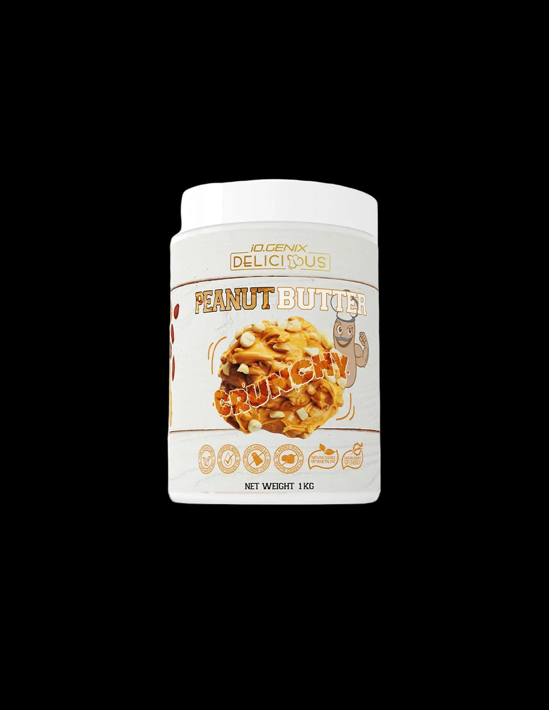 PEANUT BUTTER CRUNCH 1KG IO.GENIX