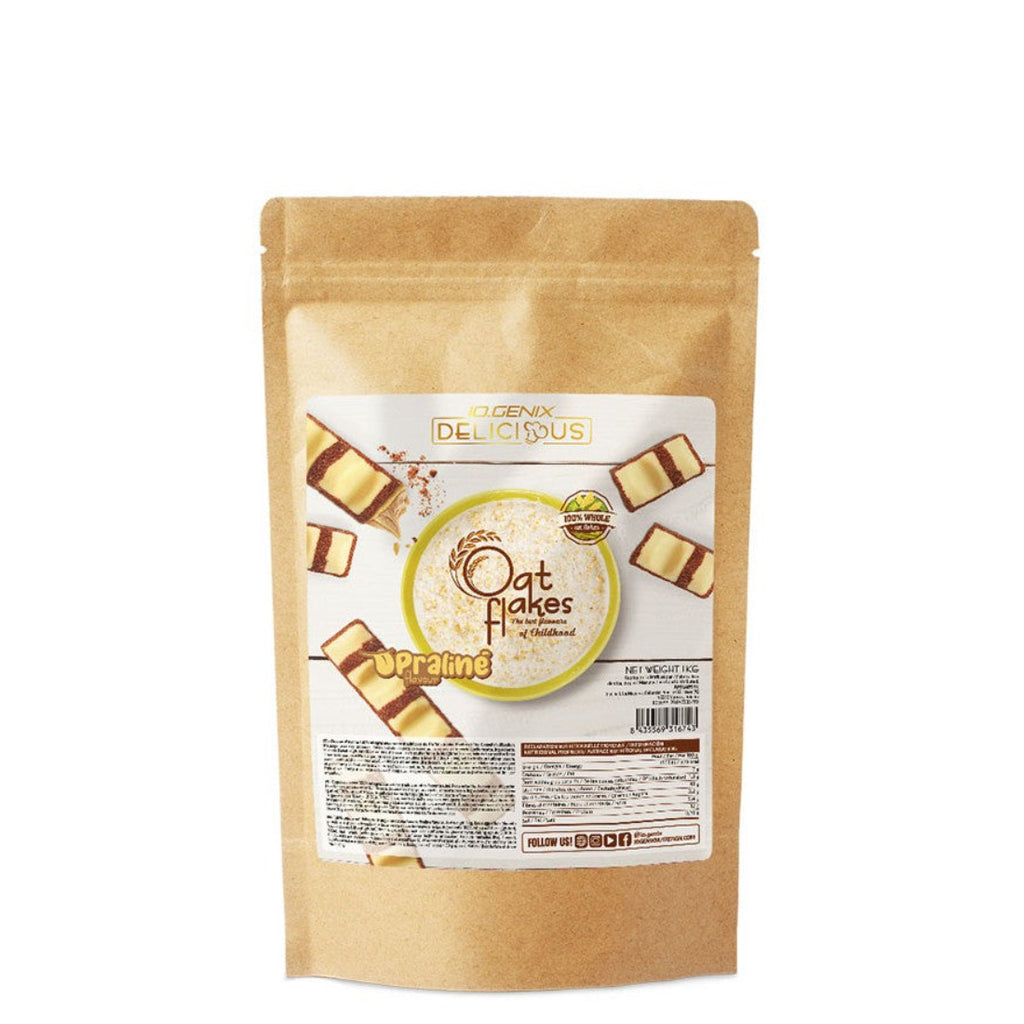 COPOS DE AVENA PRALINÉ 1KG IO.GENIX