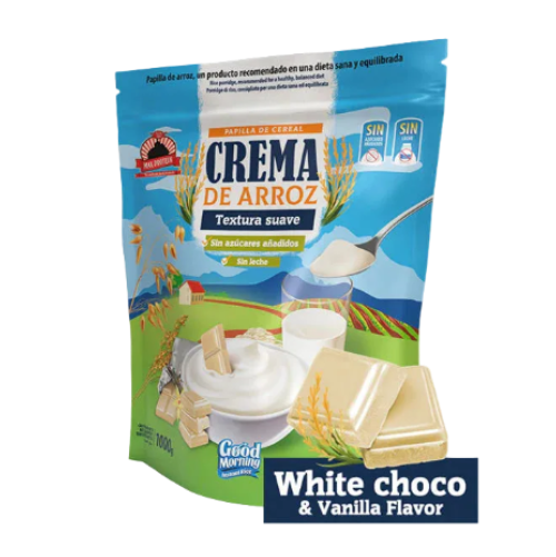 CREMA DE ARROZ CHOCOLATE BLANCO Y VAINILLA BIG