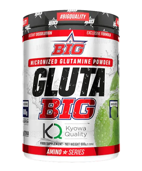 GLUTAMINA GREEN APPLE 600GR BIG